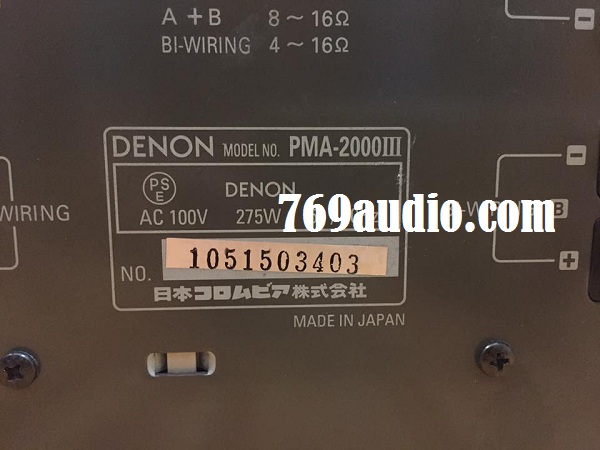 【Dũng Dương様or yume】DENON PMA-2000 Ⅲ Dũng Dương様or yume様専用】DENON PMA-2000 Ⅲ